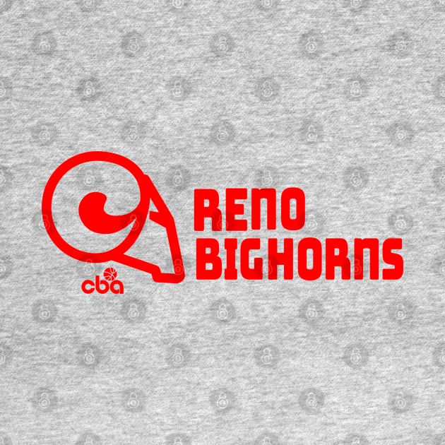 Defunct Reno Bighorns CBA Basketball 1983 by LocalZonly